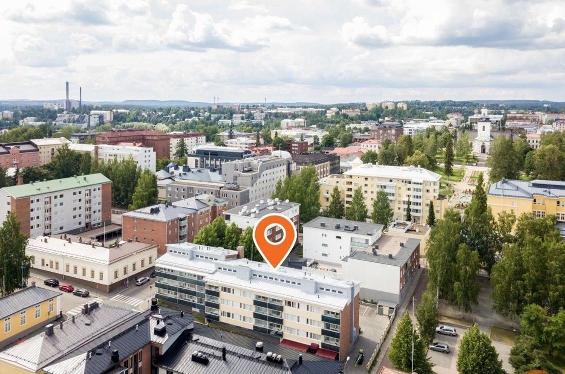 City Apartment Snellmaninkatu 22 A, Yksityinen Pistokkeellinen Paikoitus Sisaeltyy Hintaan Kuopio Extérieur photo