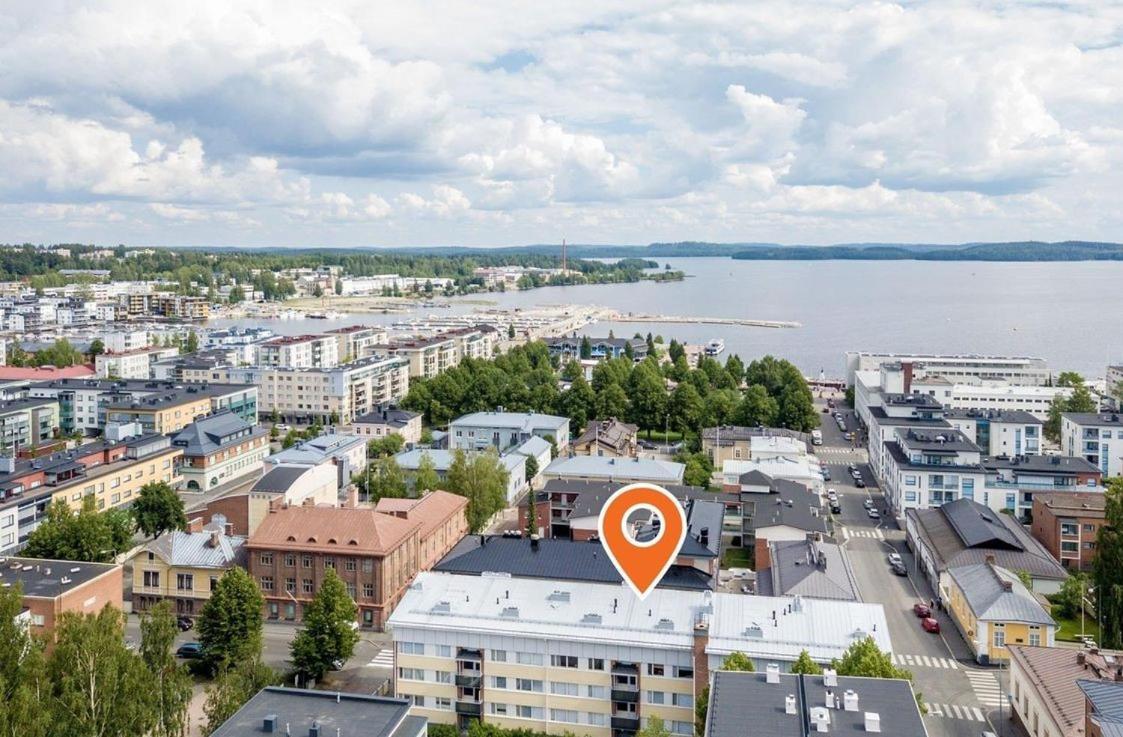 City Apartment Snellmaninkatu 22 A, Yksityinen Pistokkeellinen Paikoitus Sisaeltyy Hintaan Kuopio Extérieur photo